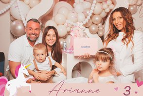 3. narozeniny Arriane