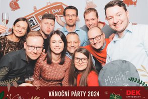 DEK vánoční večírek 2024