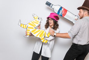 Slavnostní otevření výstavy značky Cinzano