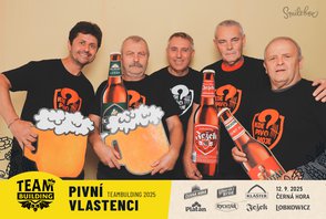 Teambuilding Černá Hora pivovar 2025