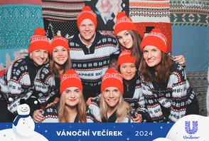 Unilever vánoční večírek 2024
