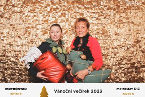 Vánoční večírek Metrostav 2023