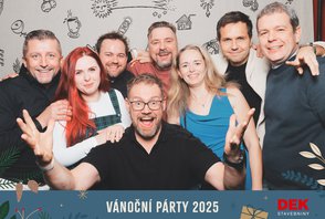 Vánoční večírek - obchodní oddělení DEK