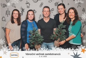 Vánoční večírek zaměstnanců Safina 2025