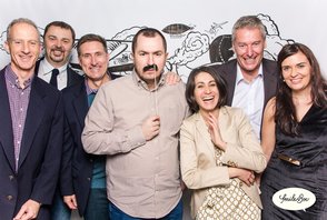 GE Aviation večírek v muzeu