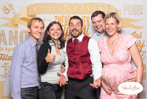 Jiřinka a Honza svatba