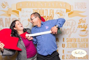 Jiřinka a Honza svatba