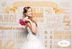 Jiřinka a Honza svatba