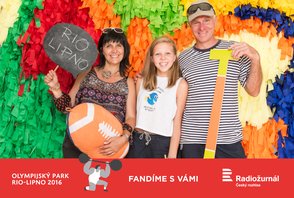 Radiožurnál a olympijský park RIO - Lipno 2016 / 4.den