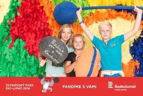Radiožurnál a olympijský park RIO - Lipno 2016 / 4.den