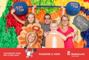 Radiožurnál a olympijský park RIO - Lipno 2016 / 4.den
