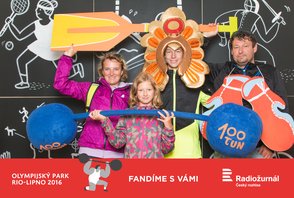Radiožurnál a olympijský park RIO - Lipno 2016 / 5.den