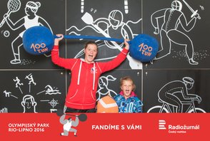 Radiožurnál a olympijský park RIO - Lipno 2016 / 5.den