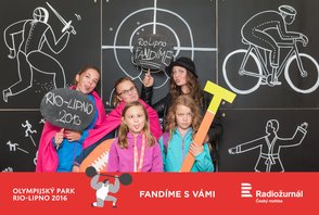 Radiožurnál a olympijský park RIO - Lipno 2016 / 6.den
