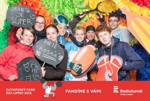 Radiožurnál a olympijský park RIO - Lipno 2016 / 8.den