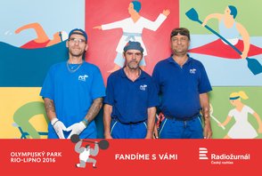 Radiožurnál a olympijský park RIO - Lipno 2016 / 10.den