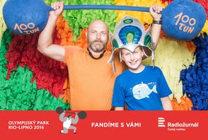 Radiožurnál a olympijský park RIO - Lipno 2016 / 11.den