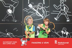 Radiožurnál a olympijský park RIO - Lipno 2016 / 13.den