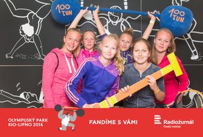 Radiožurnál a olympijský park RIO - Lipno 2016 / 13.den