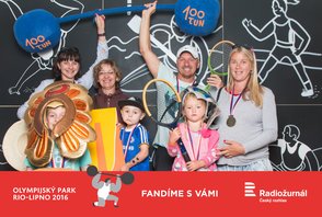 Radiožurnál a olympijský park RIO - Lipno 2016 / 13.den