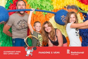 Radiožurnál a olympijský park RIO - Lipno 2016 / 16.den