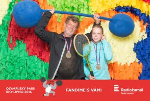 Radiožurnál a olympijský park RIO - Lipno 2016 / 17.den