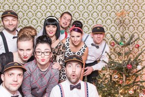 Retro večírek Mc Donald's